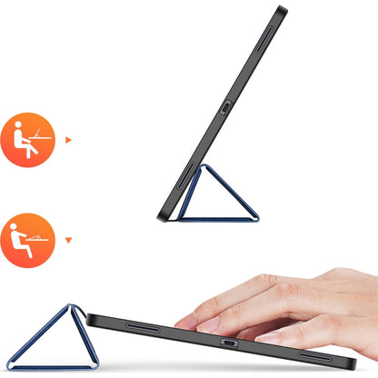 Hoes voor Samsung Galaxy Tab S12 Ultra / Tab S11 Ultra, DUX DUCIS, Domo met penhouder, blauw
