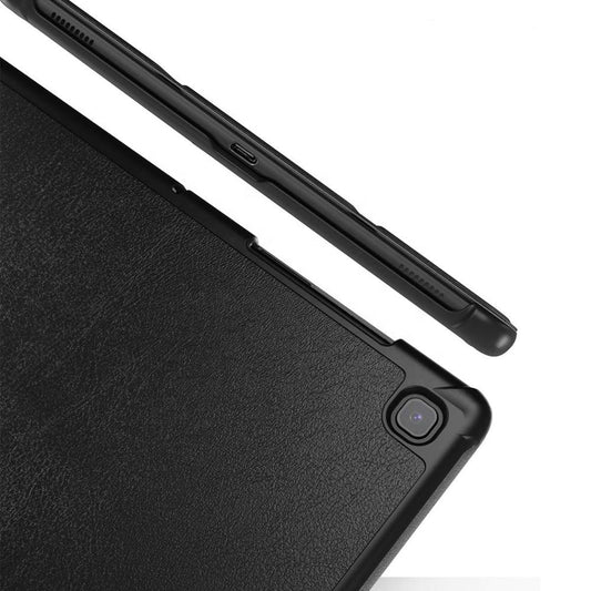 Hoes voor Samsung Galaxy Tab S5e, Techsuit, FoldPro, Zwart