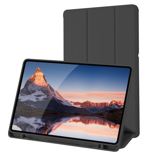 Hoes voor Samsung Galaxy Tab S6 Lite (2024) / Tab S6 Lite (2022) / Tab S6 Lite (2020), Techsuit, Flex Trifold, Zwart