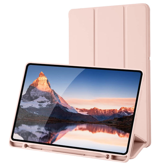 Hoes voor Samsung Galaxy Tab S6 Lite (2024) / Tab S6 Lite (2022) / Tab S6 Lite (2020), Techsuit, Flex Trifold, Roze