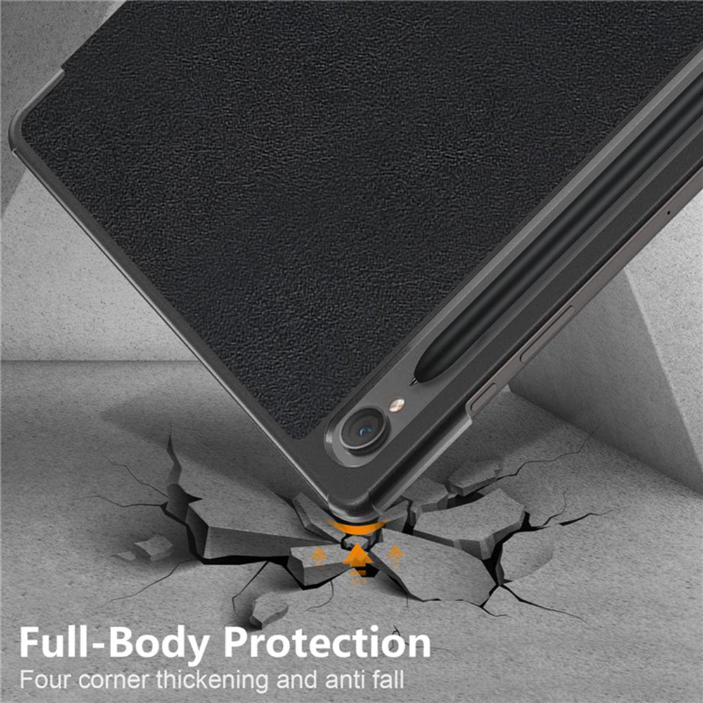 Case for Samsung Galaxy Tab S9 FE / Tab S9 / Tab S10 FE, Techsuit, FoldPro Butterfly, Multicolor