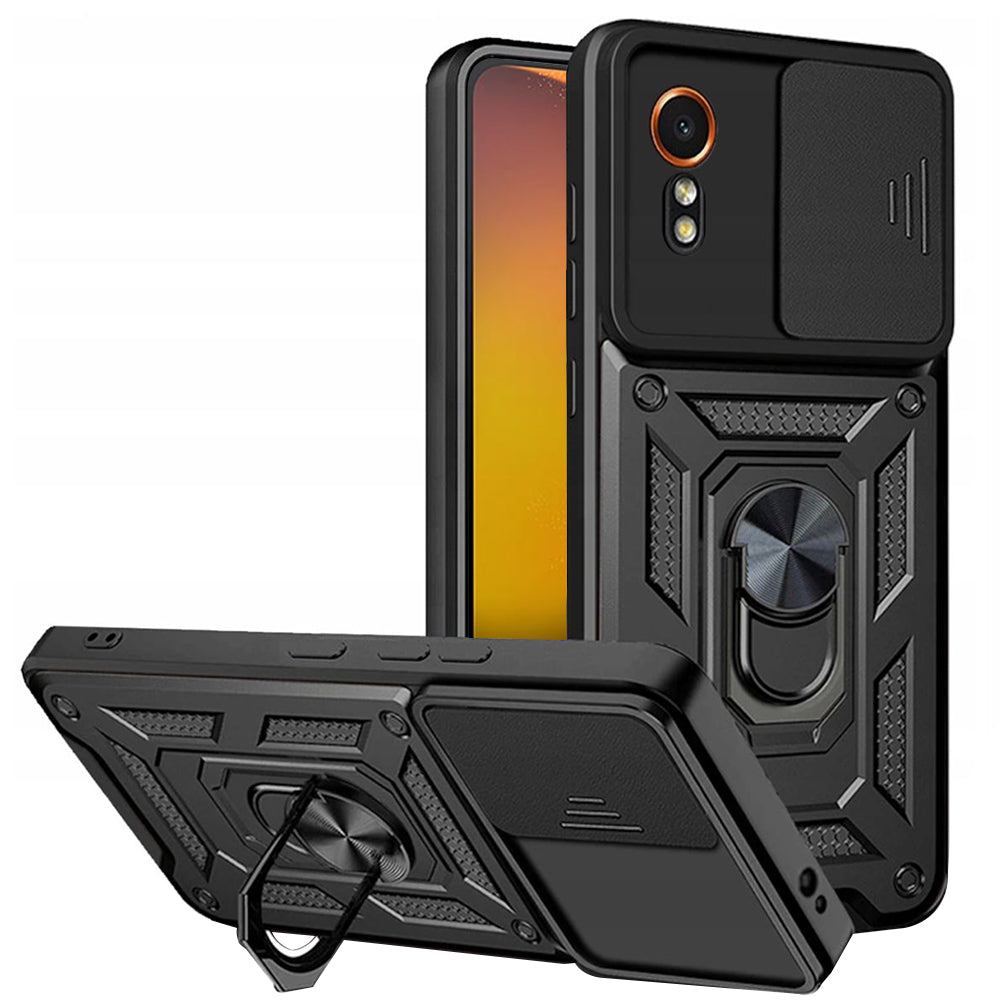 Coque pour Samsung Galaxy Xcover7 G556, Techsuit, CamShield, Noire