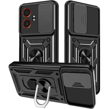 Coque pour Samsung Galaxy XCover7 Pro, Techsuit, CamShield, Noire