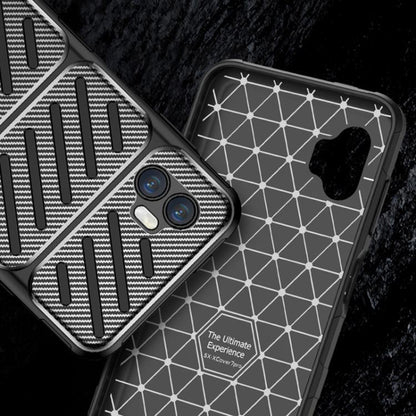 Hülle für Samsung Galaxy XCover7 Pro, Techsuit, CarbonFiber, Schwarz