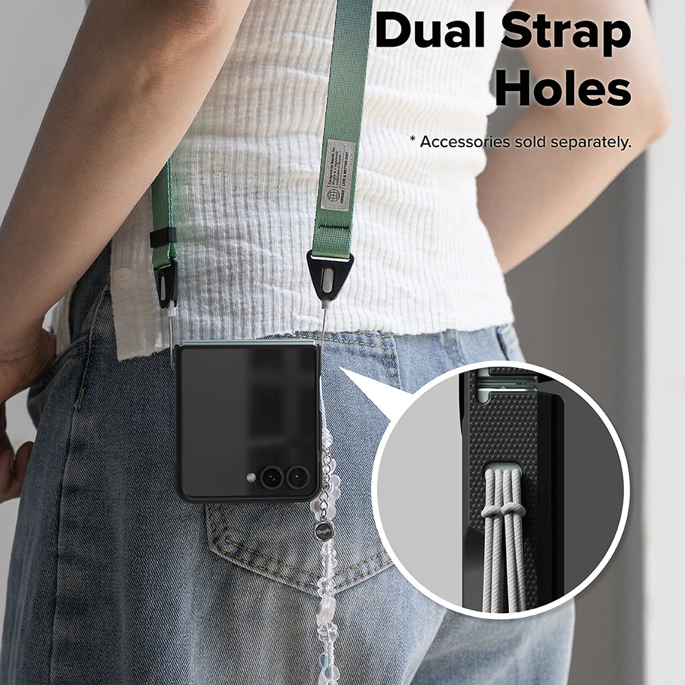 Hoes voor Samsung Galaxy Z Flip7 F766, Ringke, Onyx, Zwart