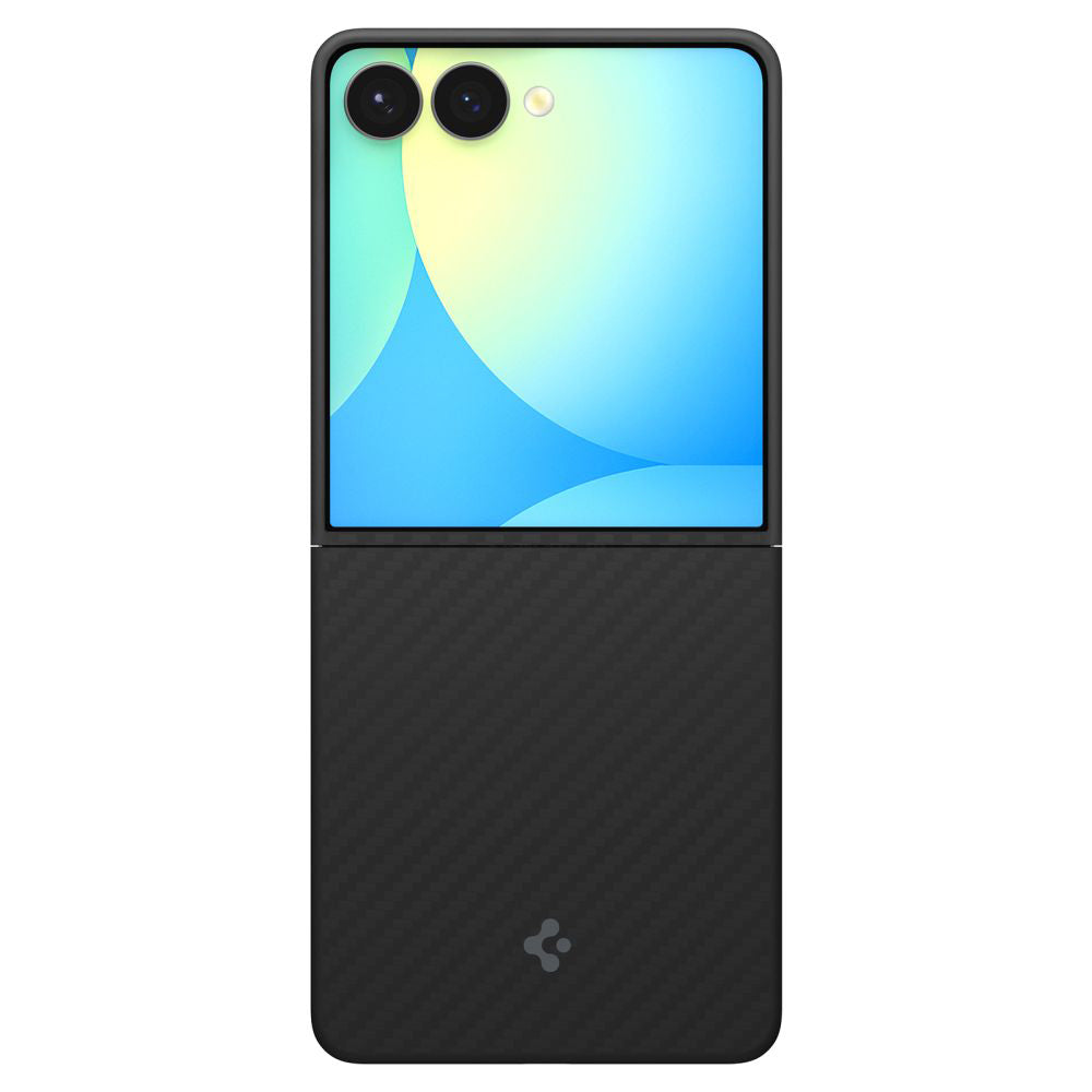 Hoes voor Samsung Galaxy Z Flip7 F766, Spigen, Air Skin, Zwart ACS09564