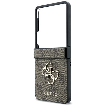 Hoes voor Samsung Galaxy Z Flip8 F776, Guess, 4G Big Logo, Bruin