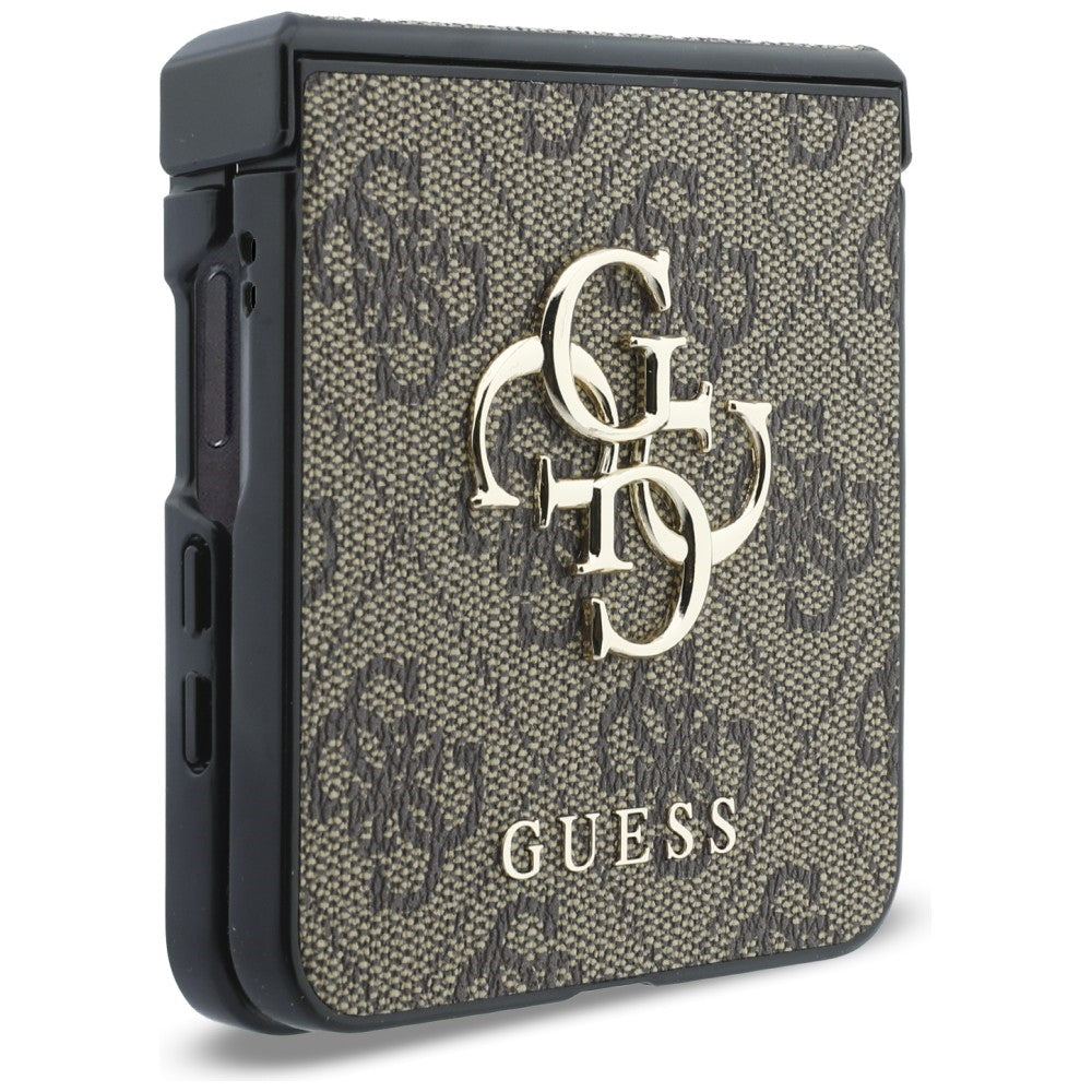 Hoes voor Samsung Galaxy Z Flip8 F776, Guess, 4G Big Logo, Bruin