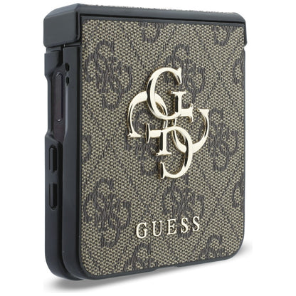 Hoes voor Samsung Galaxy Z Flip8 F776, Guess, 4G Big Logo, Bruin