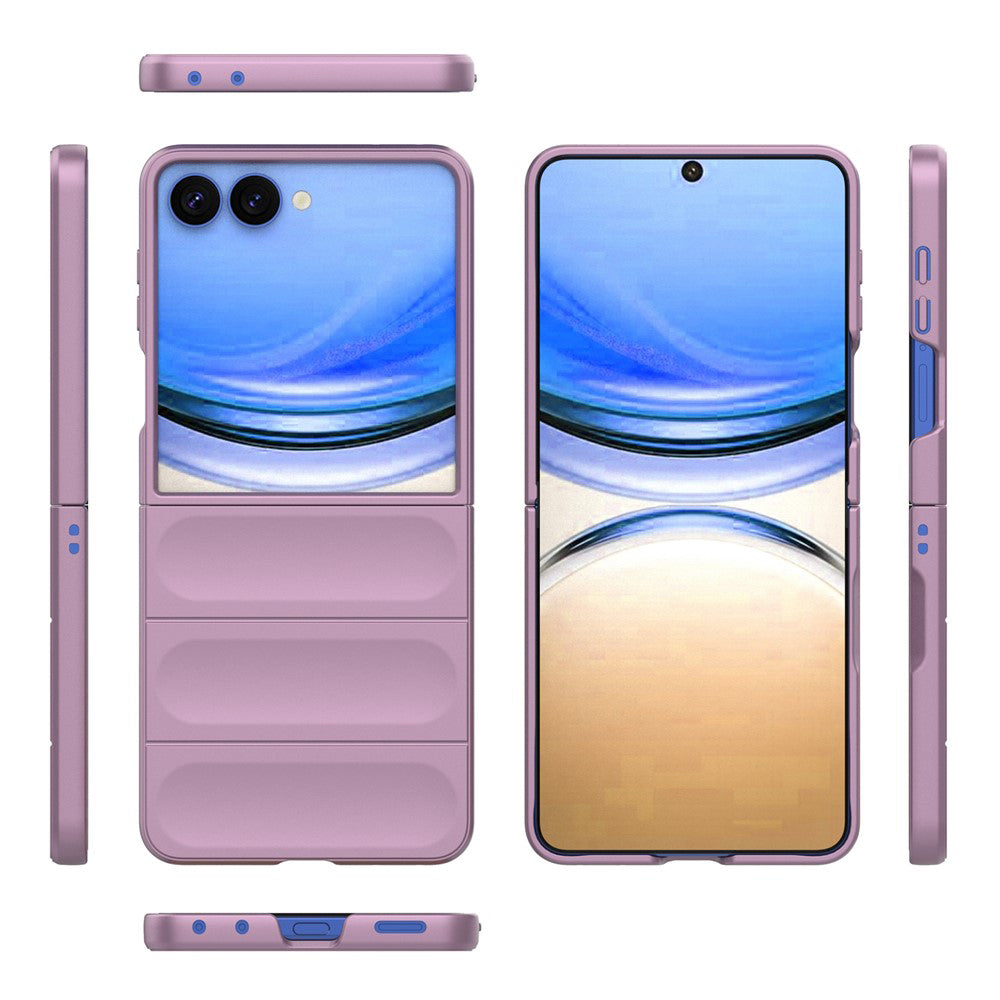 Coque pour Samsung Galaxy Z Flip8 F776, Techsuit, Magic Shield, Violet