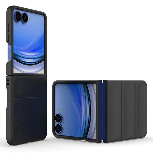 Hülle für Samsung Galaxy Z Flip8 F776, Techsuit, Magic Shield, Schwarz