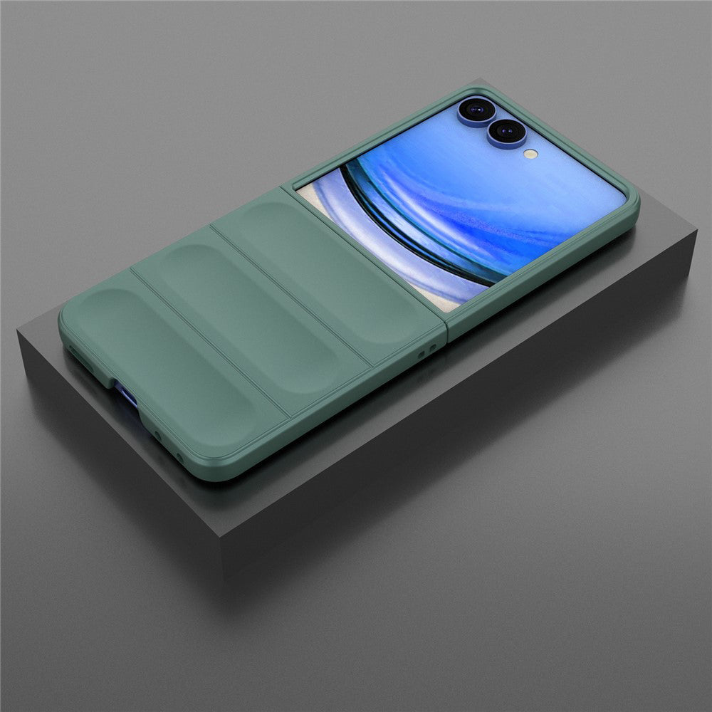 Coque pour Samsung Galaxy Z Flip8 F776, Techsuit, Magic Shield, Vert