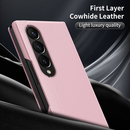 Hoes voor Samsung Galaxy Z Fold3 5G F926, Techsuit, SmartView, Roze