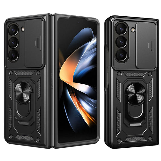 Hülle für Samsung Galaxy Z Fold5 F946, Techsuit, CamShield, Schwarz