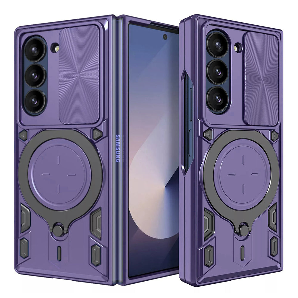 Coque pour Samsung Galaxy Z Fold6 F956, Techsuit, CamGuard Pro, Violet