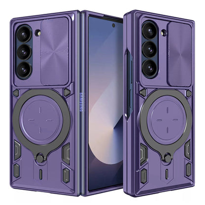 Coque pour Samsung Galaxy Z Fold6 F956, Techsuit, CamGuard Pro, Violet