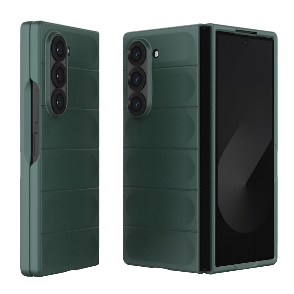 Hülle für Samsung Galaxy Z Fold6 F956, Techsuit, Magic Shield, Grün