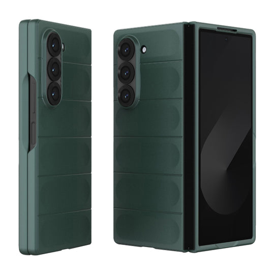 Hülle für Samsung Galaxy Z Fold6 F956, Techsuit, Magic Shield, Grün