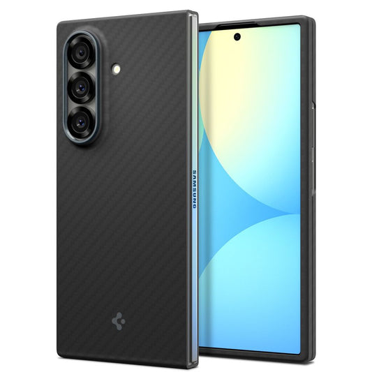 Hoes voor Samsung Galaxy Z Fold7 F966, Spigen, Air Skin, Zwart ACS09555