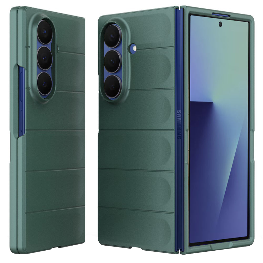 Hülle für Samsung Galaxy Z Fold7 F966, Techsuit, Magic Shield, Grün