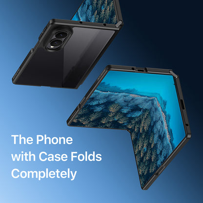 Coque pour Samsung Galaxy Z Fold8 F971, DUX DUCIS, Aimo, noire