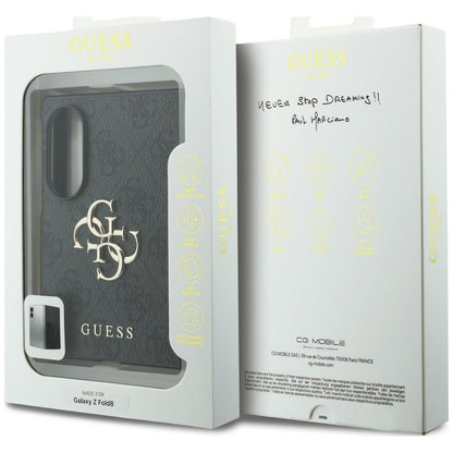 Hoes voor Samsung Galaxy Z Fold8 F971, Guess, 4G Big Logo, Zwart