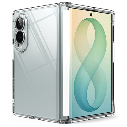 Coque pour Samsung Galaxy Z Fold8 F971, Ringke, Fusion Flap, Transparente
