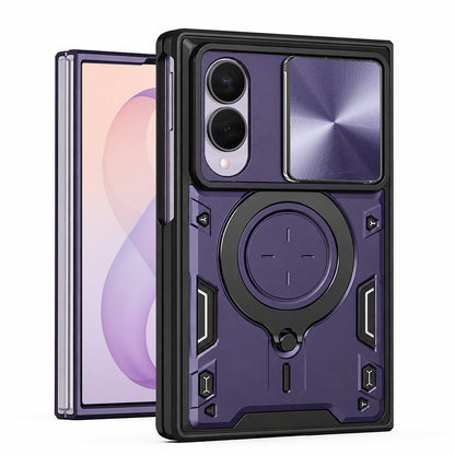 Coque pour Samsung Galaxy Z Fold8 F971, Techsuit, CamGuard Pro, Violet