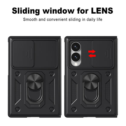 Coque pour Samsung Galaxy Z Fold8 F971, Techsuit, CamShield, Noire