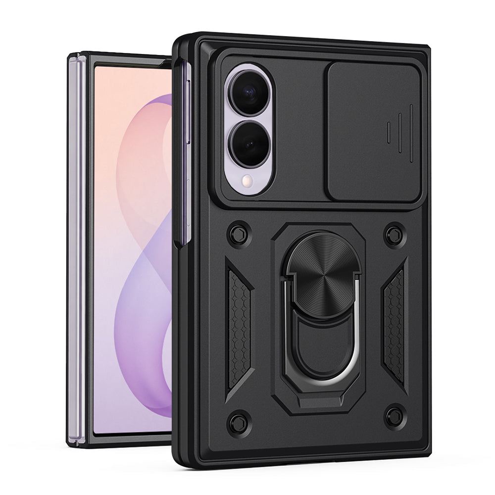 Coque pour Samsung Galaxy Z Fold8 F971, Techsuit, CamShield, Noire