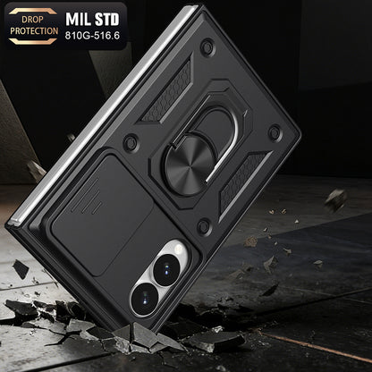 Coque pour Samsung Galaxy Z Fold8 F971, Techsuit, CamShield, Noire