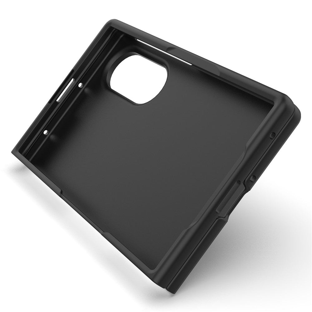 Hoes voor Samsung Galaxy Z Fold8 F976, Techsuit, Magic Shield, Zwart