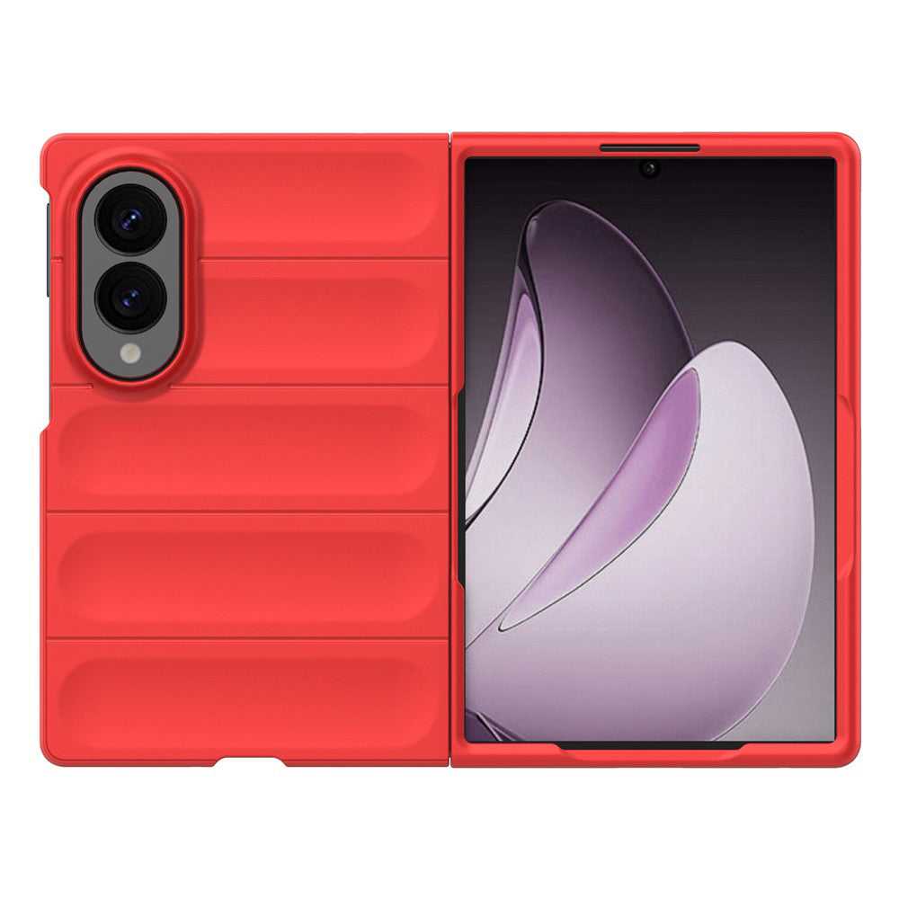 Hülle für Samsung Galaxy Z Fold8 F976, Techsuit, Magic Shield, Rot