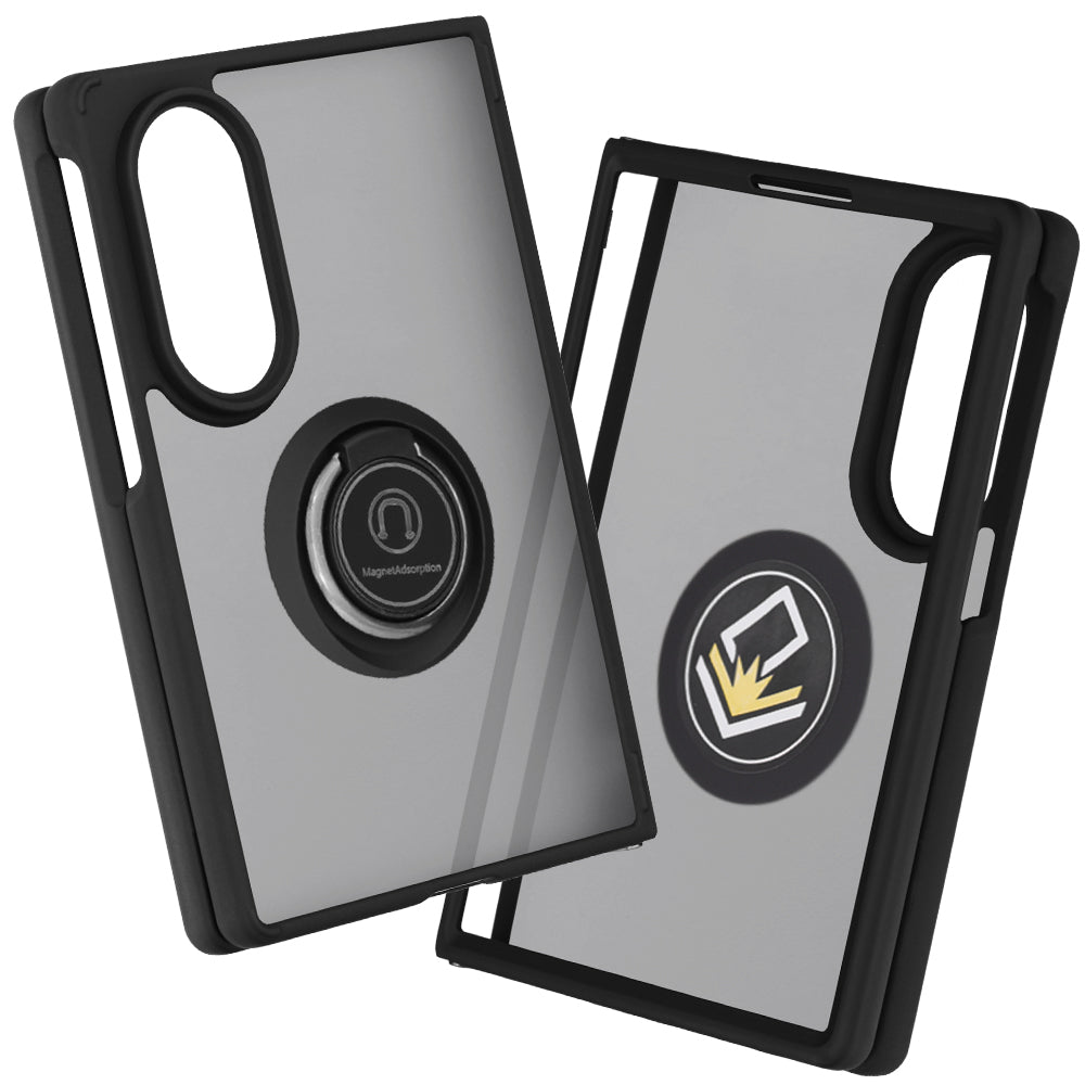 Hülle für Samsung Galaxy Z Fold8 F976, Techsuit, Glinth, Schwarz