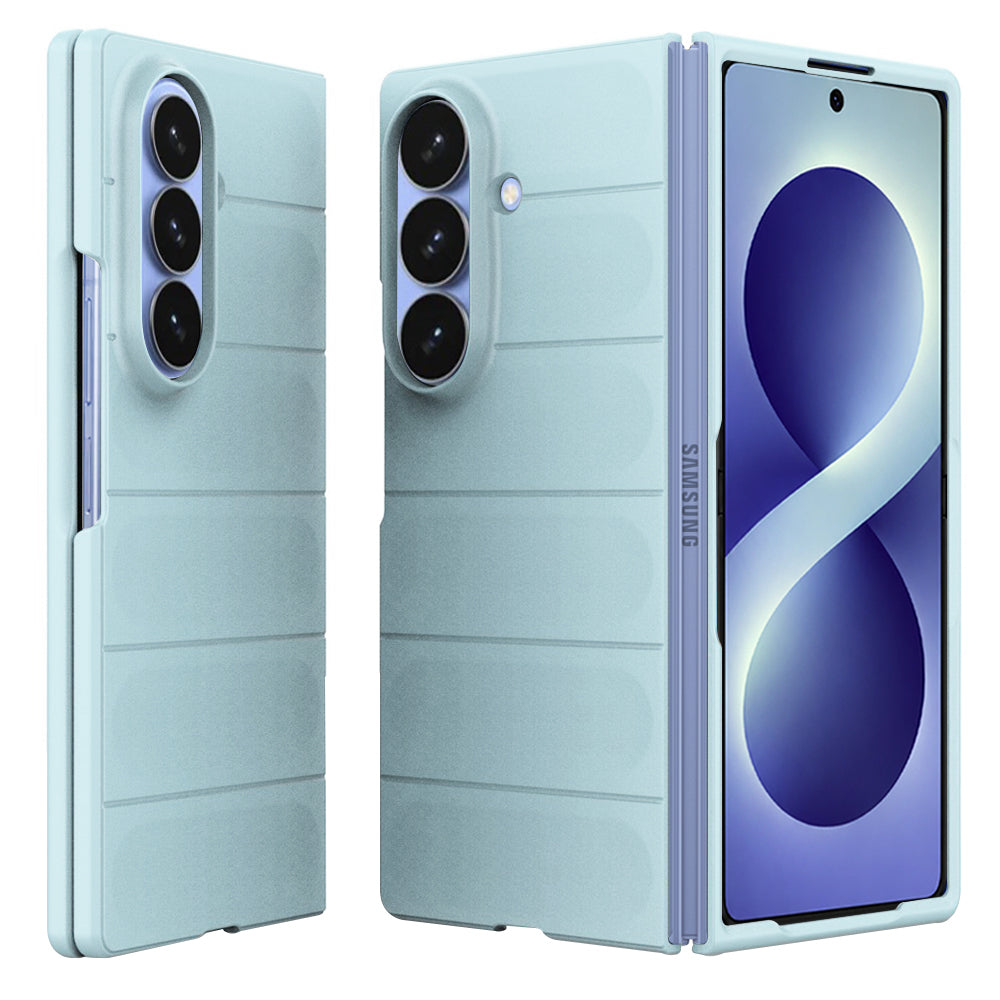 Hoes voor Samsung Galaxy Z Fold8 Ultra F971, Techsuit, Magic Shield, Blauw