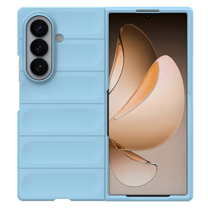 Hoes voor Samsung Galaxy Z Fold8 Ultra F971, Techsuit, Magic Shield, Blauw