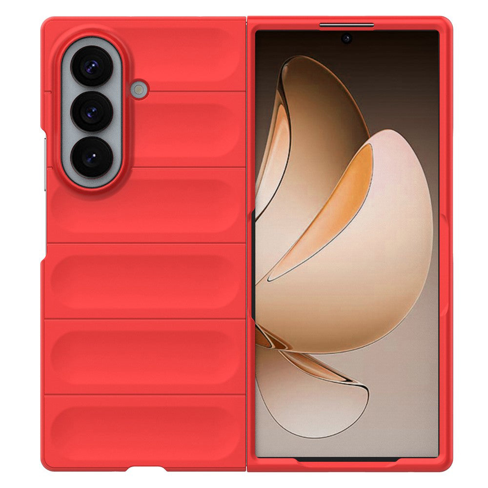Hülle für Samsung Galaxy Z Fold8 Ultra F971, Techsuit, Magic Shield, Rot