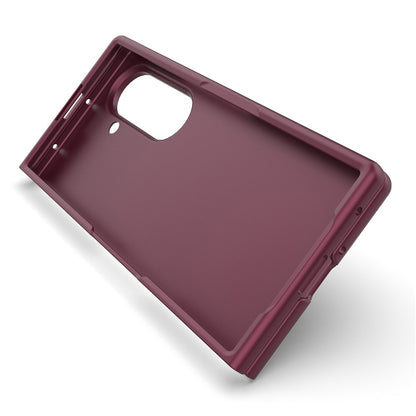 Hülle für Samsung Galaxy Z Fold8 Ultra F971, Techsuit, Magic Shield, Weinrot