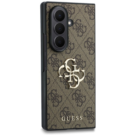 Coque pour Samsung Galaxy Z Fold8 Ultra F976, Guess, 4G Big Logo, Marron