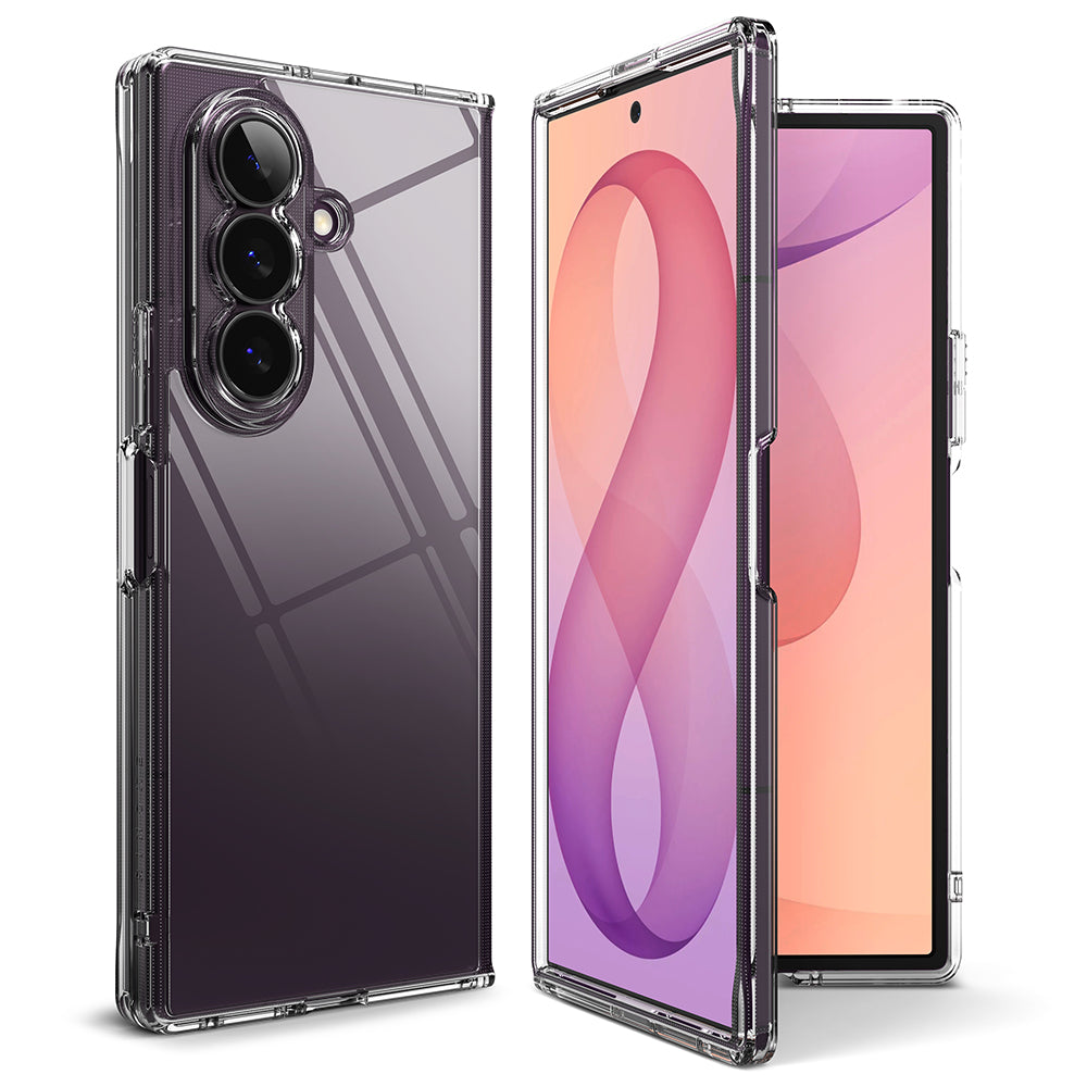 Hoes voor Samsung Galaxy Z Fold8 Ultra F976, Ringke, Fusion, Transparant
