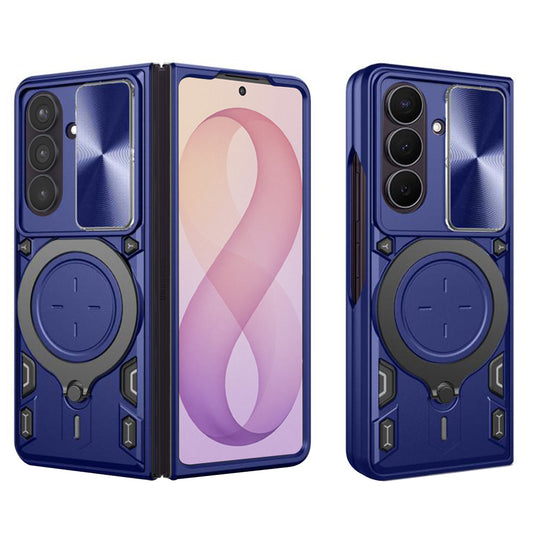 Hoes voor Samsung Galaxy Z Fold8 Ultra F976 / Z Fold7 F966, Techsuit, CamGuard Pro, Blauw
