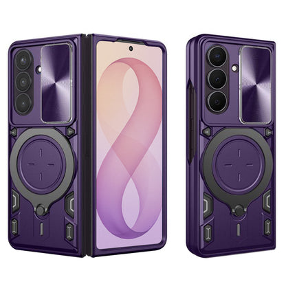 Coque pour Samsung Galaxy Z Fold8 Ultra F976 / Z Fold7 F966, Techsuit, CamGuard Pro, Violet