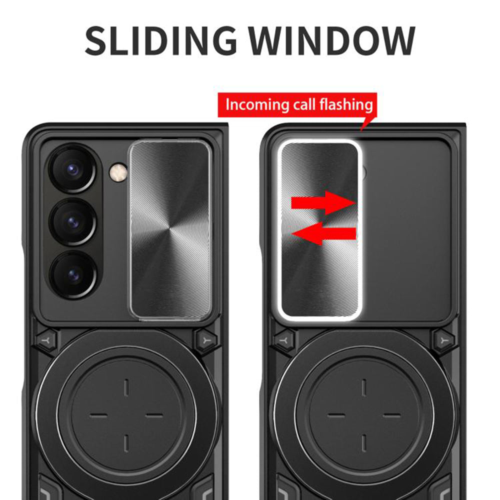 Coque pour Samsung Galaxy Z Fold8 Ultra F976 / Z Fold7 F966, Techsuit, CamGuard Pro, Violet
