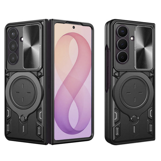 Coque pour Samsung Galaxy Z Fold8 Ultra F976 / Z Fold7 F966, Techsuit, CamGuard Pro, Noire