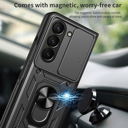 Coque pour Samsung Galaxy Z Fold8 Ultra F976 / Z Fold7 F966, Techsuit, CamShield, Dorée