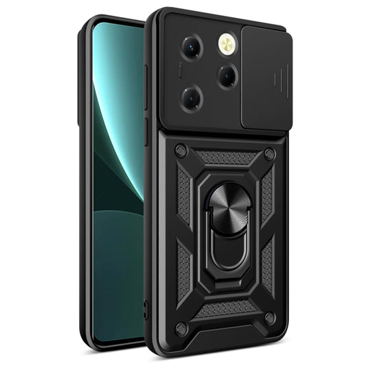 Hoes voor Tecno Spark 20 Pro / Infinix Hot 40 / Hot 40 Pro, Techsuit, CamShield, Zwart