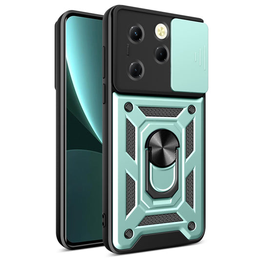 Hoes voor Tecno Spark 20 Pro / Infinix Hot 40 / Hot 40 Pro, Techsuit, CamShield, Groen