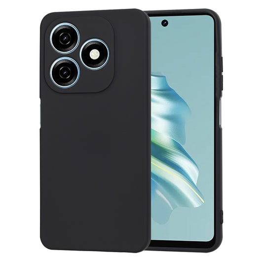 Hoes voor Tecno Spark 20, Techsuit, SoftFlex, Zwart