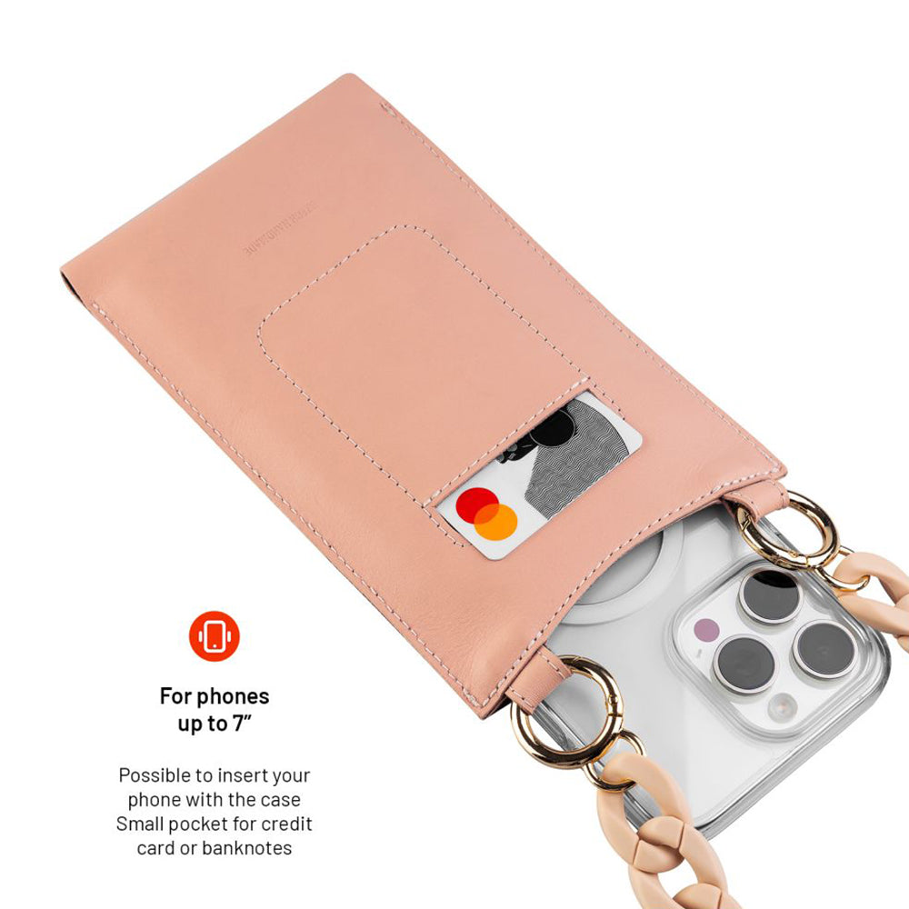 Universal Phone Case max. 7inch, Fixed, Venezia, Pink