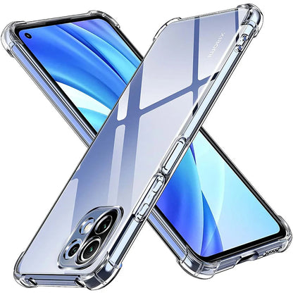 Hülle für Xiaomi 11 Lite 5G NE / Mi 11 Lite 5G / 11 Lite, Techsuit, stoßfest klar, transparent